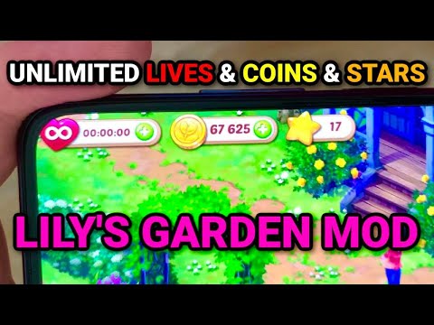 Lily's Garden Mod - Unlimited Stars, Lives and Coins Cheats