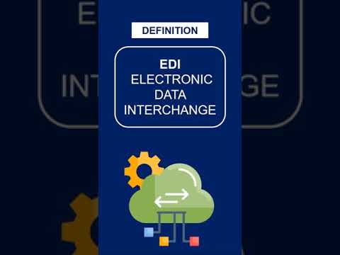 What is an EDI? Electronic Data Interchange Explained #shorts #supplychain