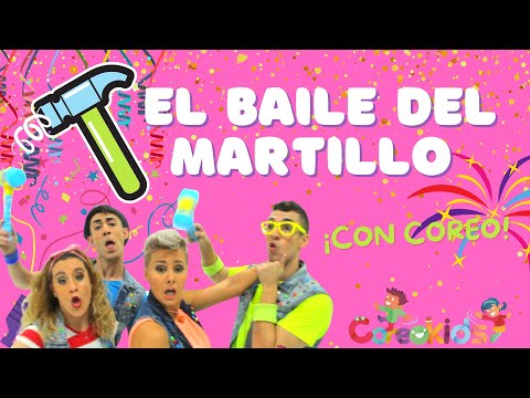 Coreokids El baile del martillo - SI TE GUSTÓ EL BAILE DEL CUERPO...