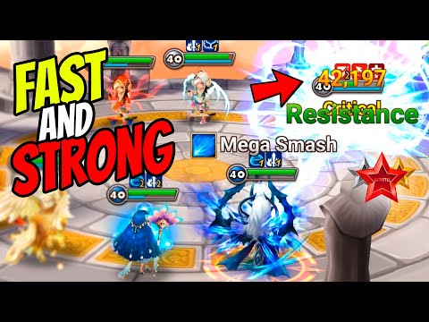 FAST THEOMARS with 40k+ DAMAGE Destroys his opponents in Summoners War