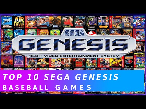 Top 10 SEGA Genesis OR Megadrive Baseball Games