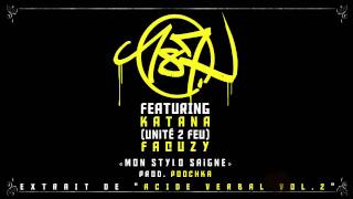187 Feat. K-tana (Unité 2 Feu) & Faouzy - Mon stylo saigne (Audio)