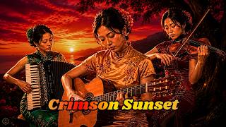 Crimson Sunset: Nostalgic Mediterranean Bolero Ensemble.