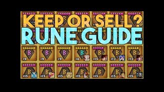 Keep or Sell? Rune Guide in Summoners War!
