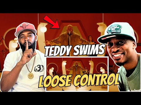 AMERICAN RAPPER REACTS TO -Teddy Swims - Lose Control (Live)