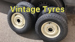 Visit to Vintage Tyres  to Collect  Dunlop Aqua Jets