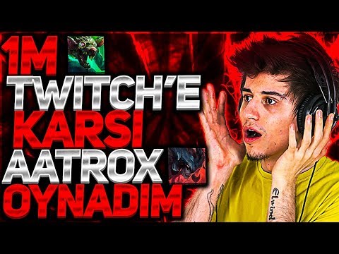 ELWİND | 1M OTP TWİTCH VE E-SPORCU DUOSUNA KARŞI AATROX OYNADIM! | Aatrox vs Twitch