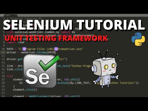 Python Selenium Tutorial 5 UnitTest Framework Part 1
