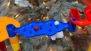 CHRISTMAS Marble Run Race!!!