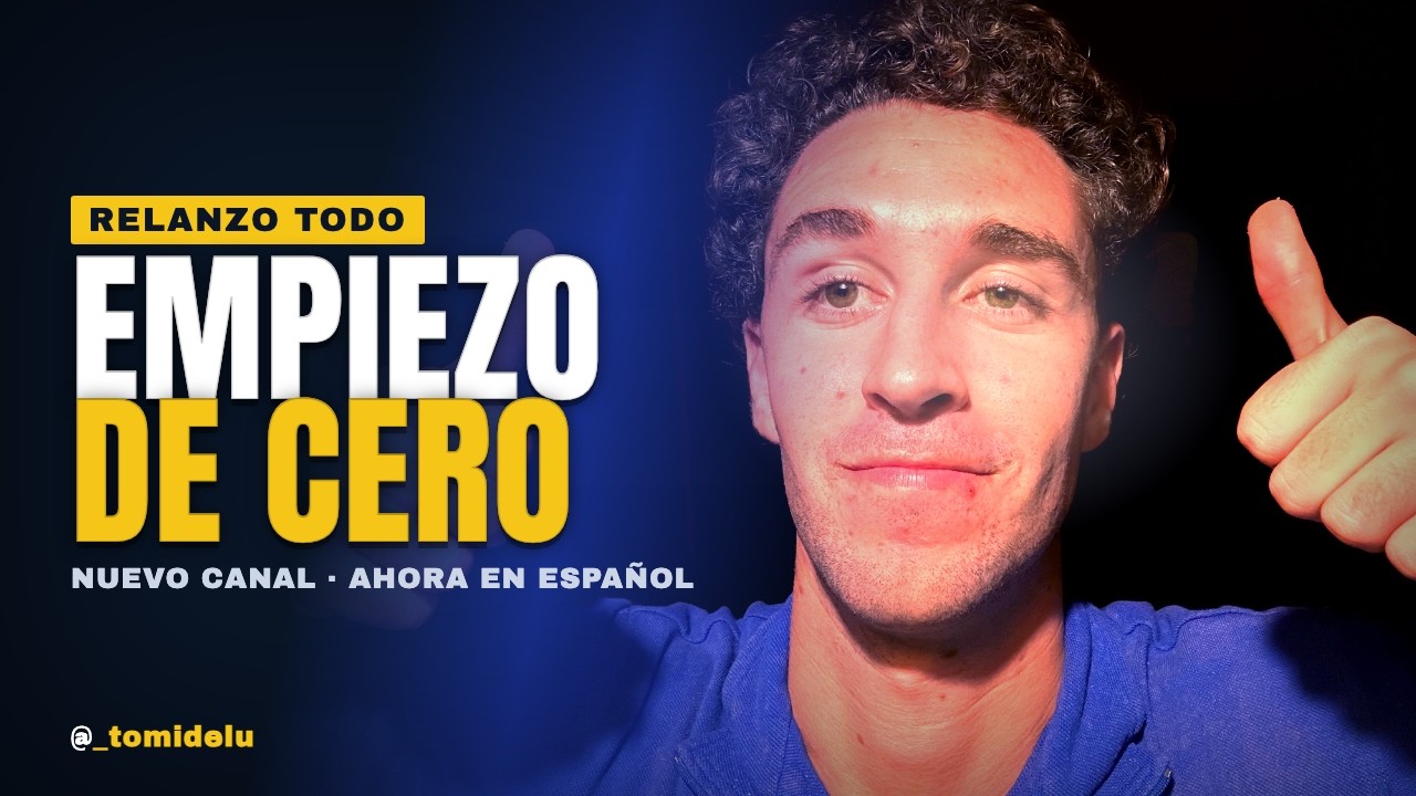 la vuelta a youtube en español, primer video del canal de tomi delu