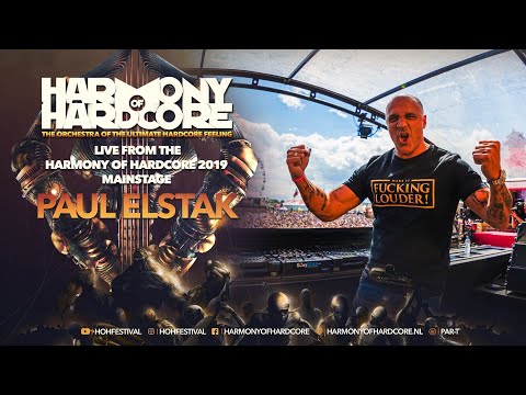 Harmony of Hardcore 2019 - Paul Elstak LIVE from the mainstage