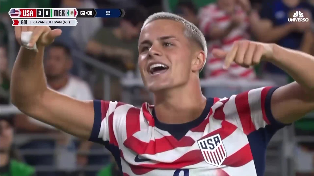 Cavan Sullivan's First Career USMNT Goal