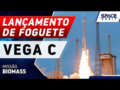 LANÇAMENTO DO FOGUETE VEGA C - BIOMASS