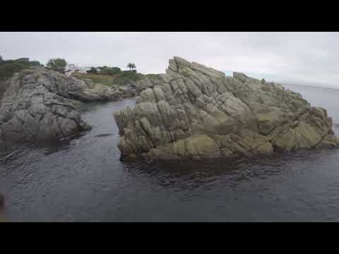 Palamos, Spain cliff jumping and climbing with coordinates