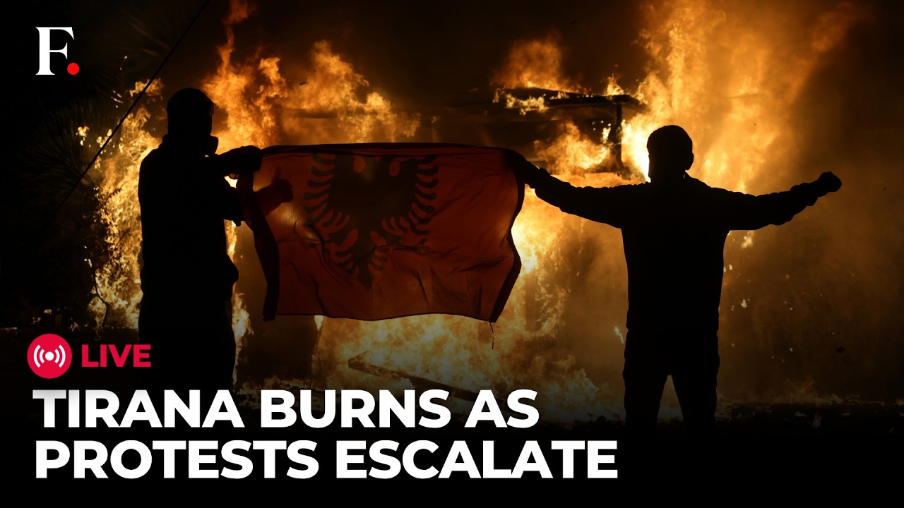 Albania Protests LIVE: Fires, Violent Clashes Rock Tirana As Students Demand PM Rama's Resignation