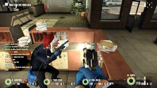 Payday 2 - The Charlie Santa Heist Update gameplay - GO Bank Plan A - HD