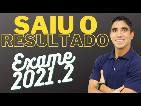 Saiu o Resultado: Exame CFC 2021.2