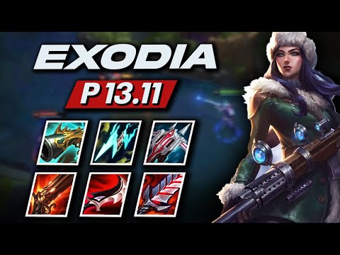 I HIT FULL BUILD WITH LETHALITY CAITLYN!