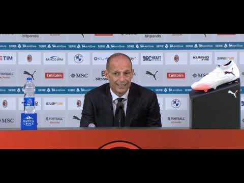 Allegri after Milan–Cremonese 1-2 (English)