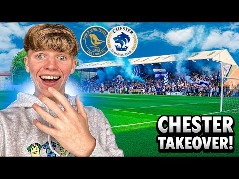 CHESTER TAKEOVER as they cause CHAOS at the WALKS! King’s Lynn Town vs Chester FC