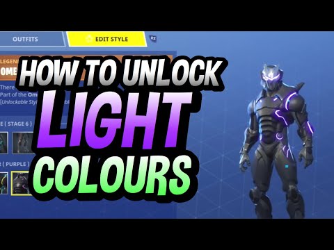 Part of a video titled HOW TO UNLOCK COLOURS OMEGA AND CARBIDE ... - YouTube