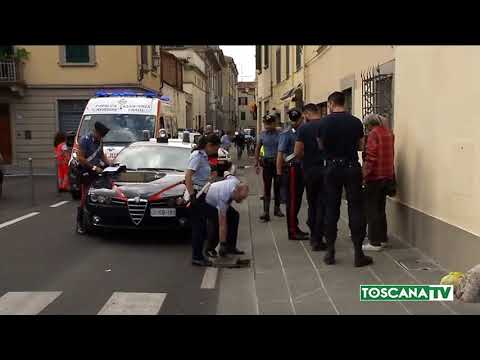 2017-09-12 PRATO - LITE DAVANTI ALLA MENSA DEI POVERI, UN FERITO