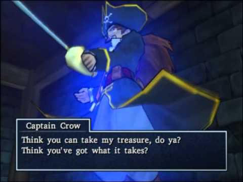 160 - Dragon Quest 8 Cut-scene - Finding Red at the Pirate Treasure