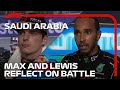 Max Verstappen and Lewis Hamilton's Post-Race Interviews | 2021 Saudi Arabian Grand Prix
