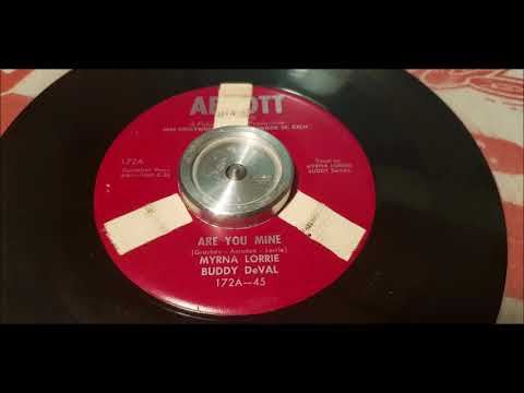 Myrna Lorrie & Buddy DeVal - Are You Mine - 1954 Country Bopper - ABBOTT 172
