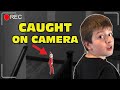 Elf On The Shelf Caught On Security Camera Moving In Our House Original