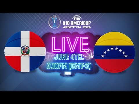 Dominican Republic v Venezuela | Full Basketball Game | FIBA U18 AmeriCup 2024