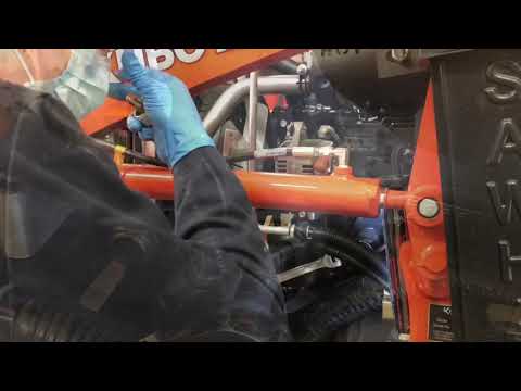 Kubota B series block heater install