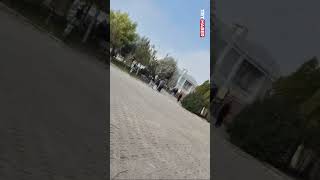 Manisa’da KPSS’ye giderken araçlarının lastiği patlayan 3 adayı sınava jandarma 