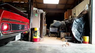 1972 Mach1 Mustang 351 Cobra Jet first start after rebuild