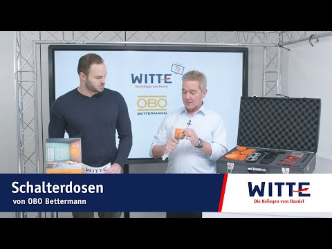 Win-Serie - Unterputzdosen von OBO Bettermann | Witte TV