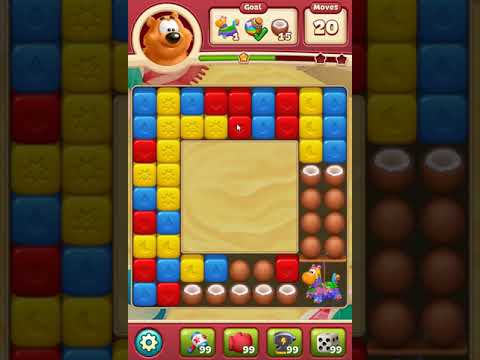 Toon Blast Level 3083 NO BOOSTERS - A S GAMING ✔️