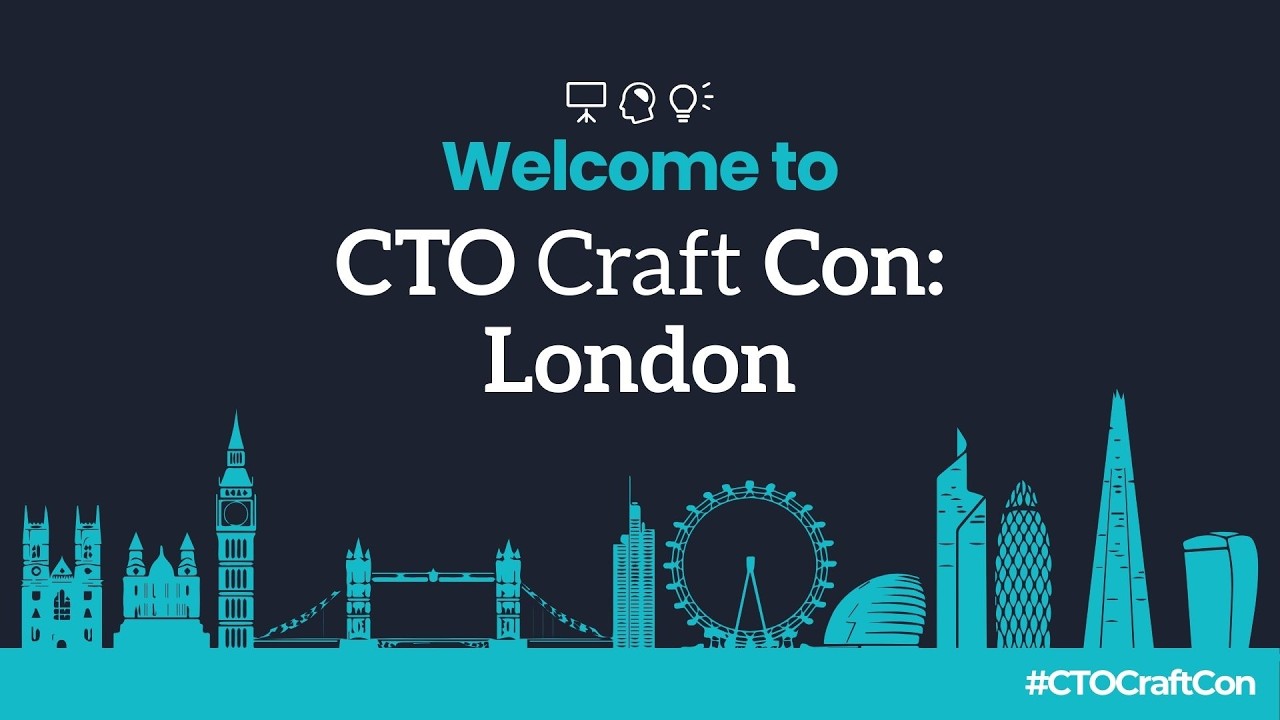 CTO Craft Con: London 2026 - CTO Craft Welcomes You Andy Skipper, Founder, CTO Craft