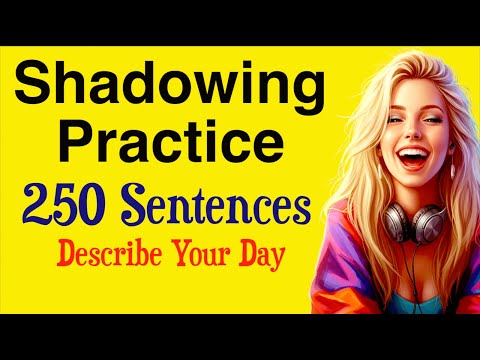 English Shadowing Practice | Slow English Listening & Speaking for Fluency Beginner to Intermediate
