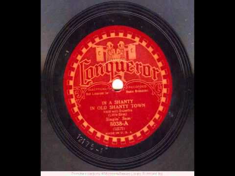 In A Shanty In Old Shanty Town (Con8038-A) - Singin' Sam, aka Harry Frankel