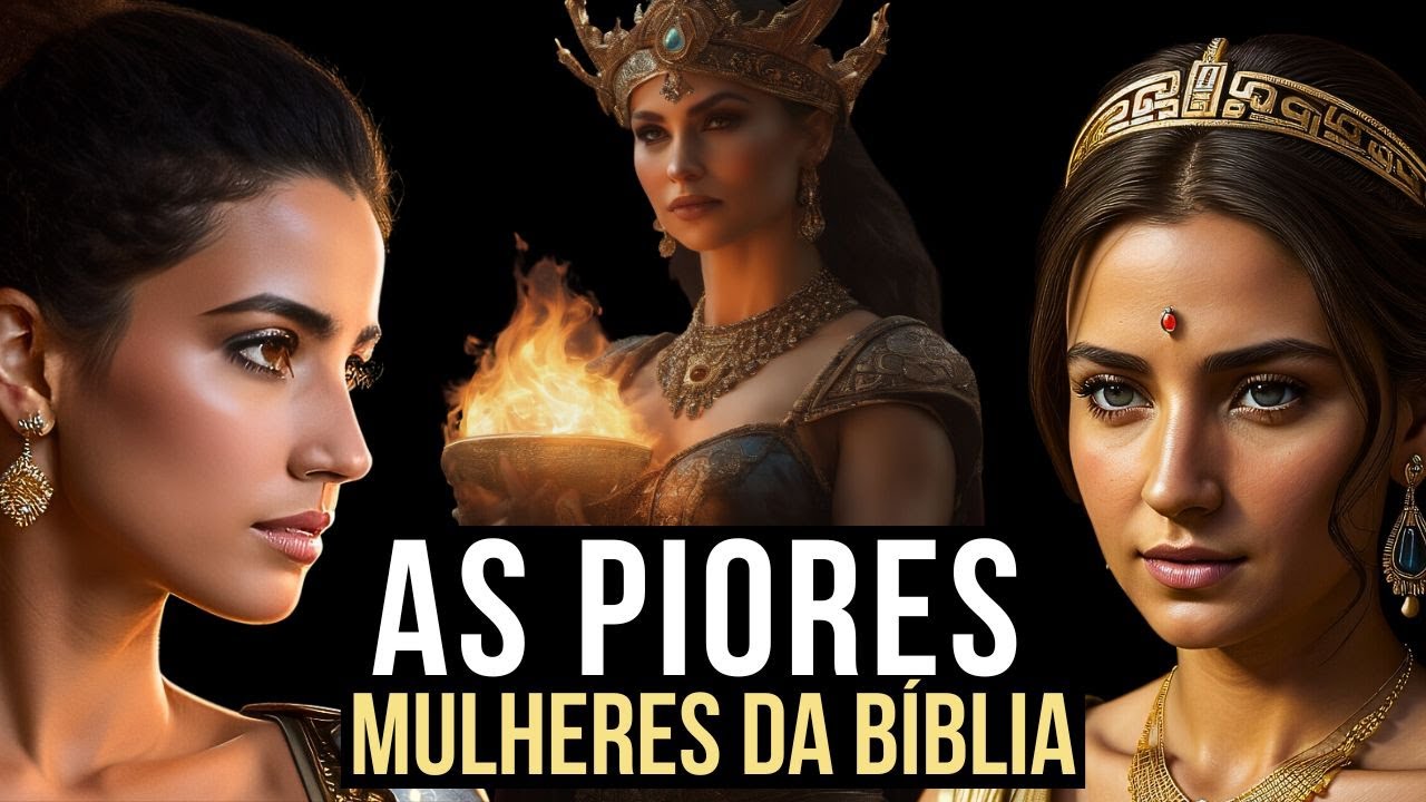 AS 3 PIORES MULHERES DA BÍBLIA, A HISTÓRIA QUE NÃO TE CONTARAM