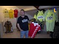 Shirtverzamelaar Peter Janssen uit Horst