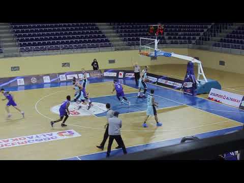 Aleksandar Mitrović (blue #23), Dinamo Tbilisi - Sokhumi Full Game (BEST FIVE OF THE ROUND)