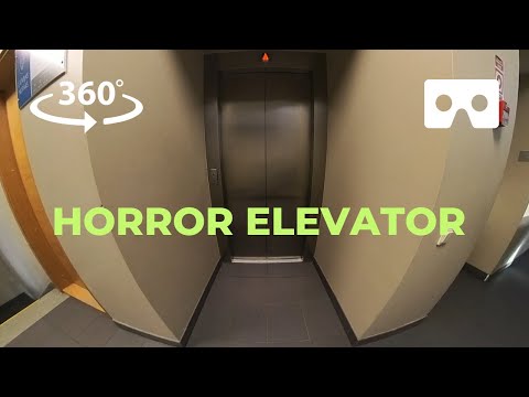 VR 360 Video: Horror Elevator