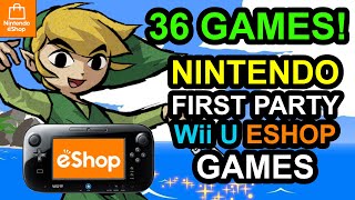 ALL Nintendo First Party Wii U Games On The ESHOP