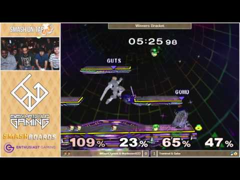 RaynEX & Ryan Ford (Ganon, Ganon) vs Tranimal & Gabe (Marth, Sheik) - SSBM Doubles Winners Bracket