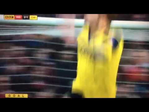Oxford free kick goal v Middlesbrough