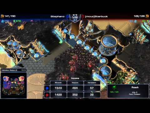 SC2 - Daily Masters - ZvZ - Stephano vs Starbuck