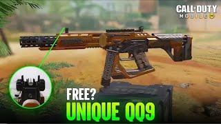 Most UNIQUE EPIC QQ9 In CODM for Free ? - New guns Leaks CALL OF DUTY MOBILE