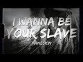 ♪ Måneskin - I Wanna Be Your Slave | slowed & reverb (Lyrics)