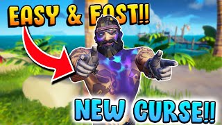 How to get the SUNKEN SORROW CURSE in Sea of Thieves!! Fast &amp; Easy!!
